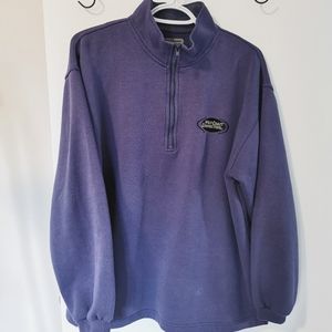 Vintage polar zip front